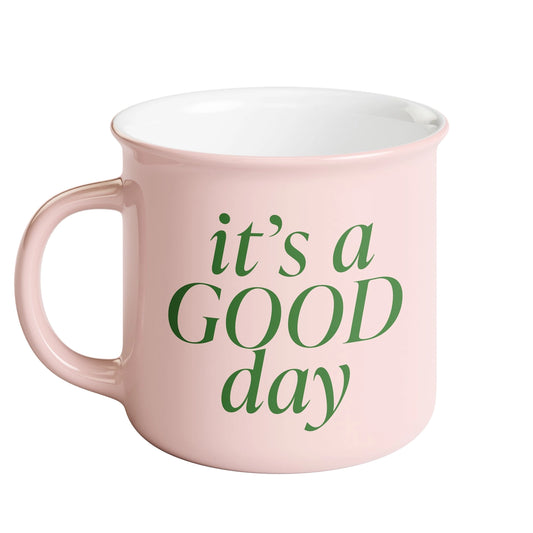 It's a Good Day - 11 oz Campfire Style Coffee Mug