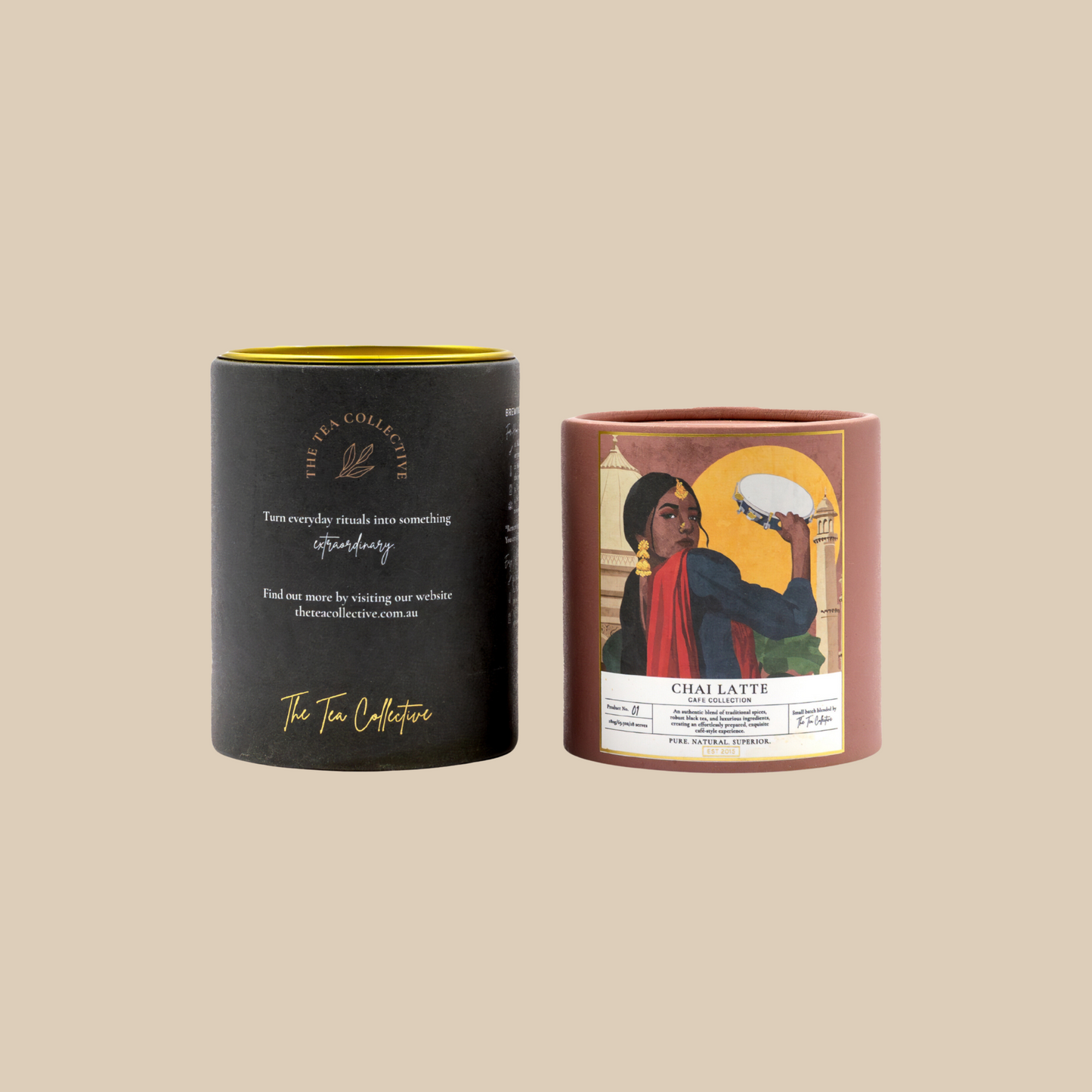 Chai Latte Powder - Boutique Cylinder
