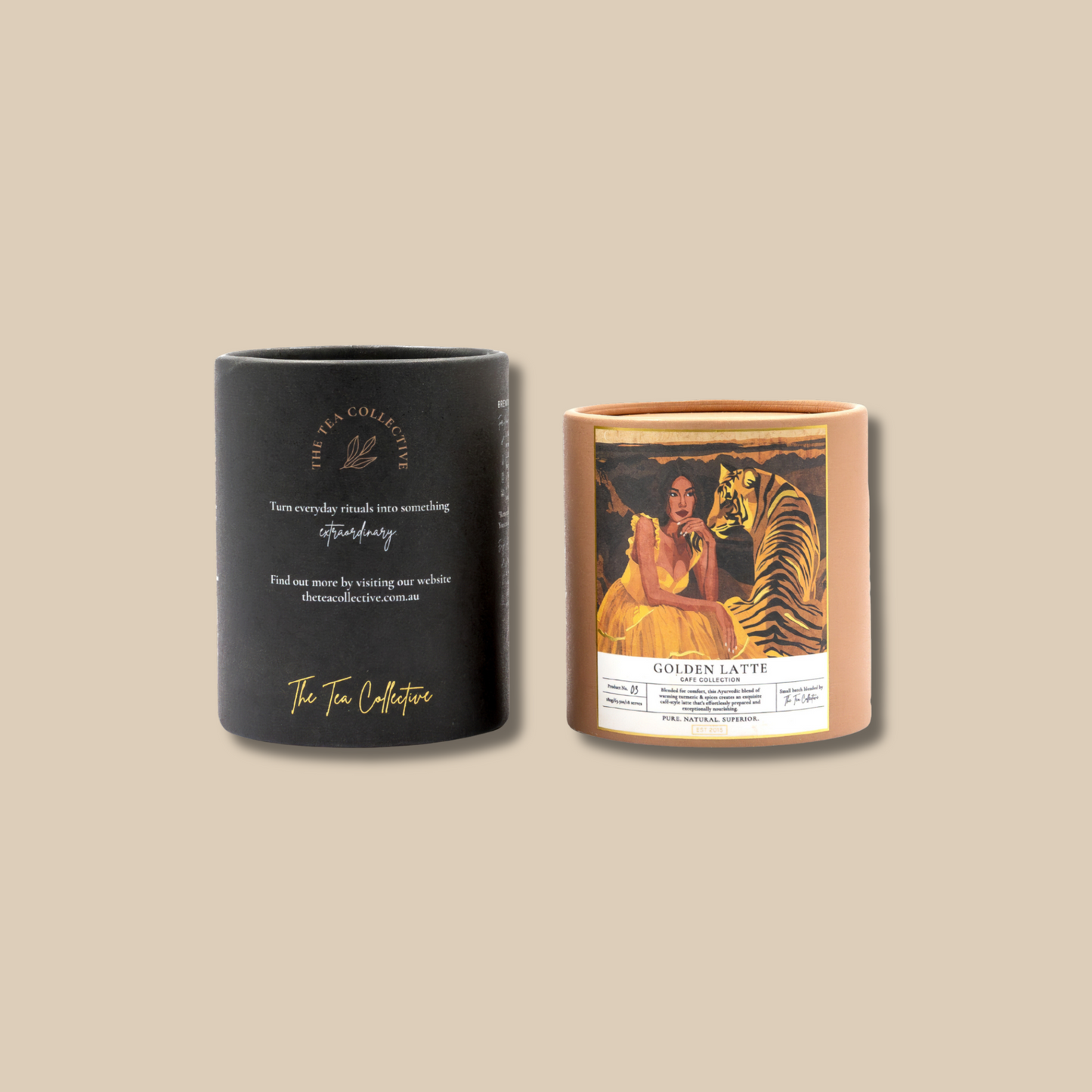 Golden Latte Powder - Boutique Cylinder