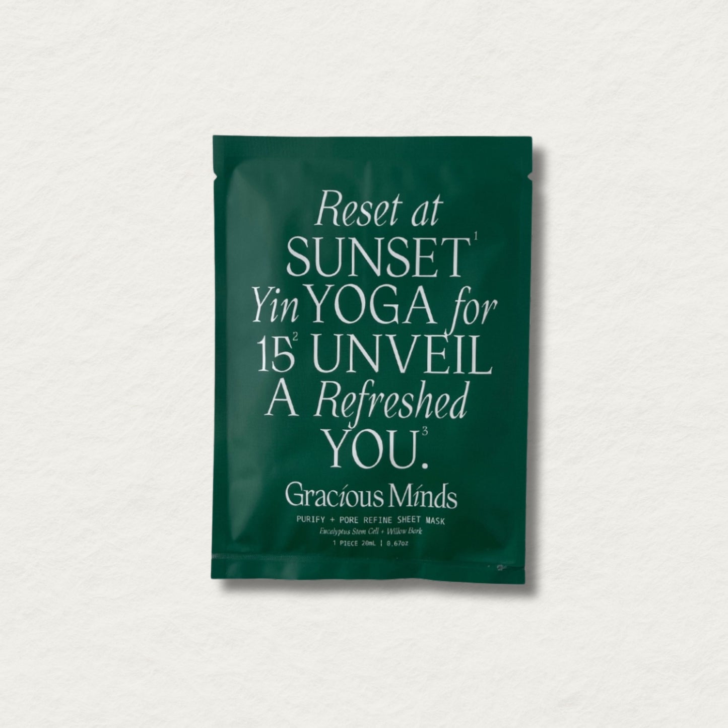 PURIFY AND PORE REFINE SHEET MASK