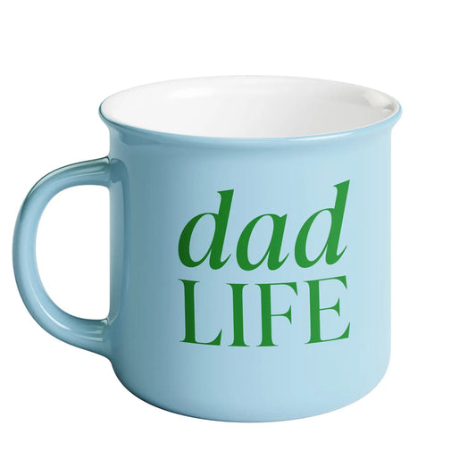 Dad Life  - 11 oz Campfire Style Coffee Mug