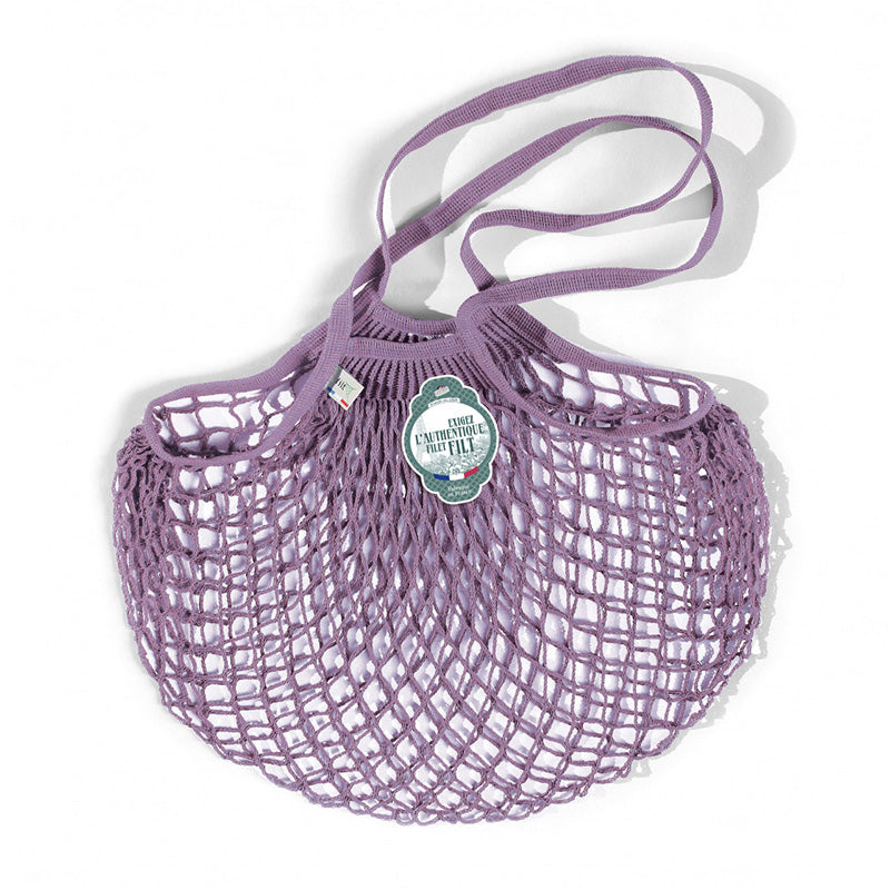 Filt net shopping bag in Rose Tea