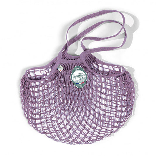 Filt net shopping bag in Rose Tea
