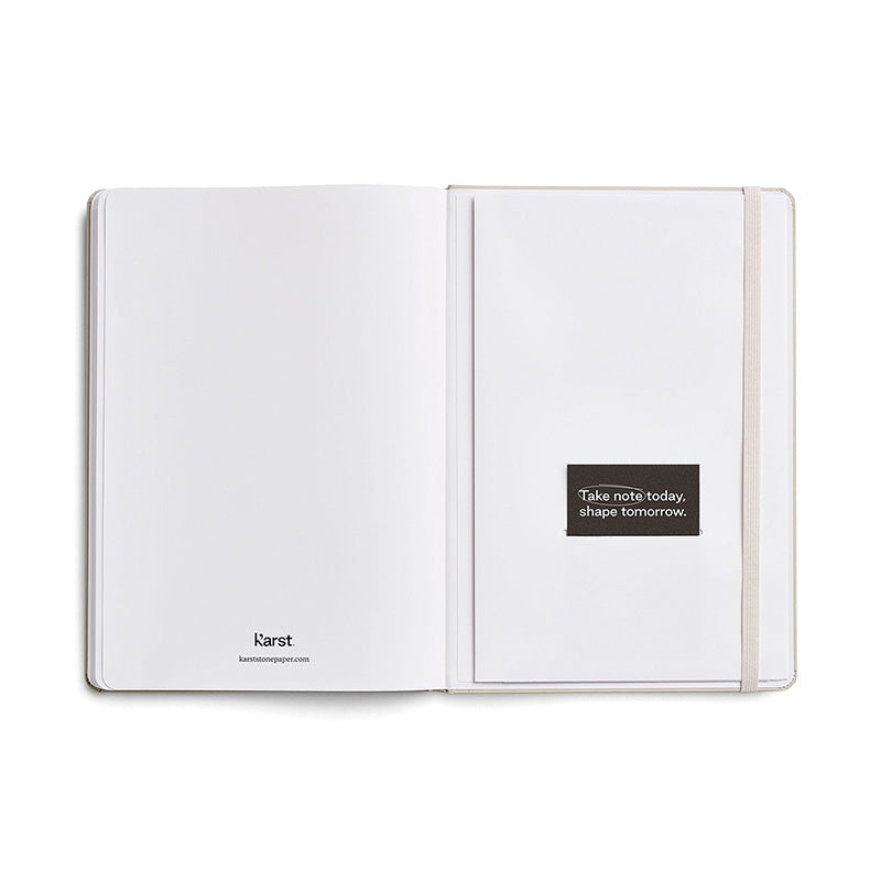 Hardcover Notebook - Ruled A5 STONE