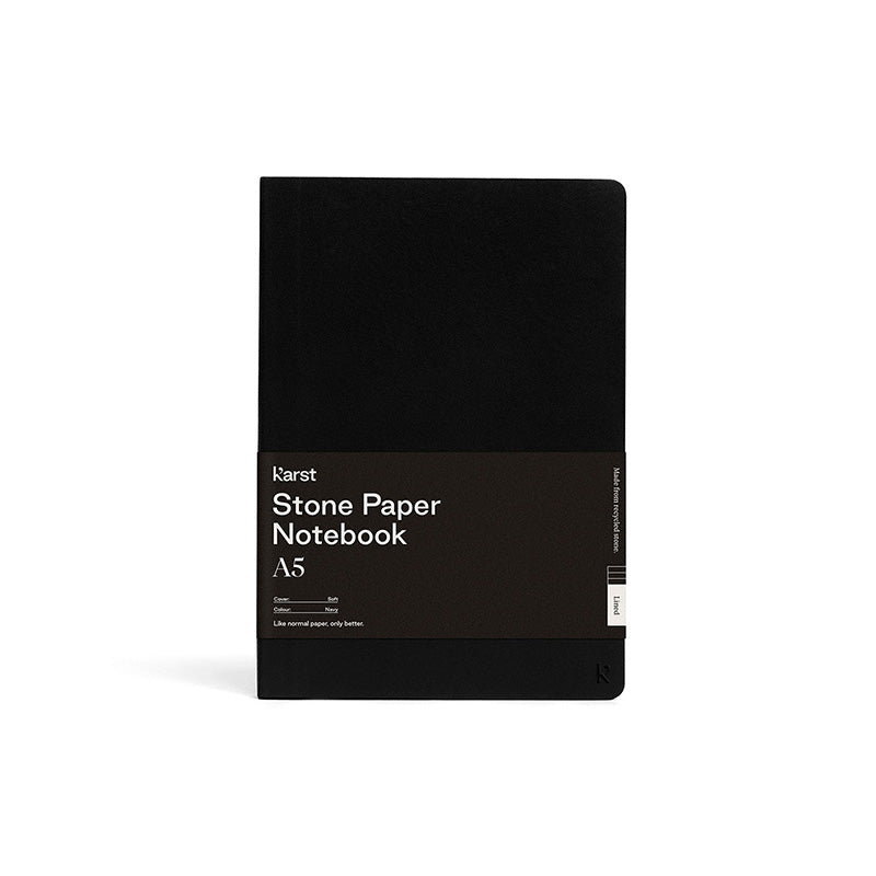 Softcover Notebook - Ruled A5 - BLACK