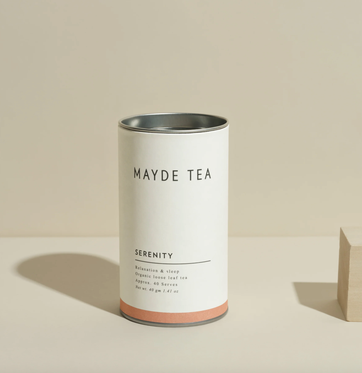 Mayde Tea - Serenity Loose Leaf Tea - 40 Serve Tube