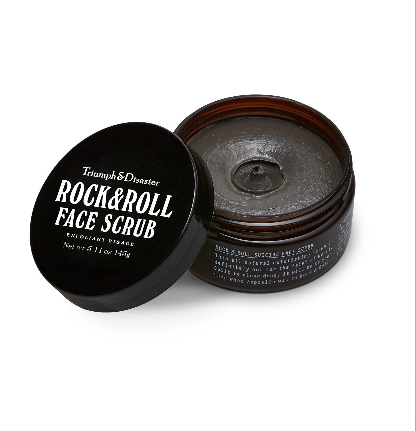 Rock & Roll Volcanic Ash & Green Clay face scrub