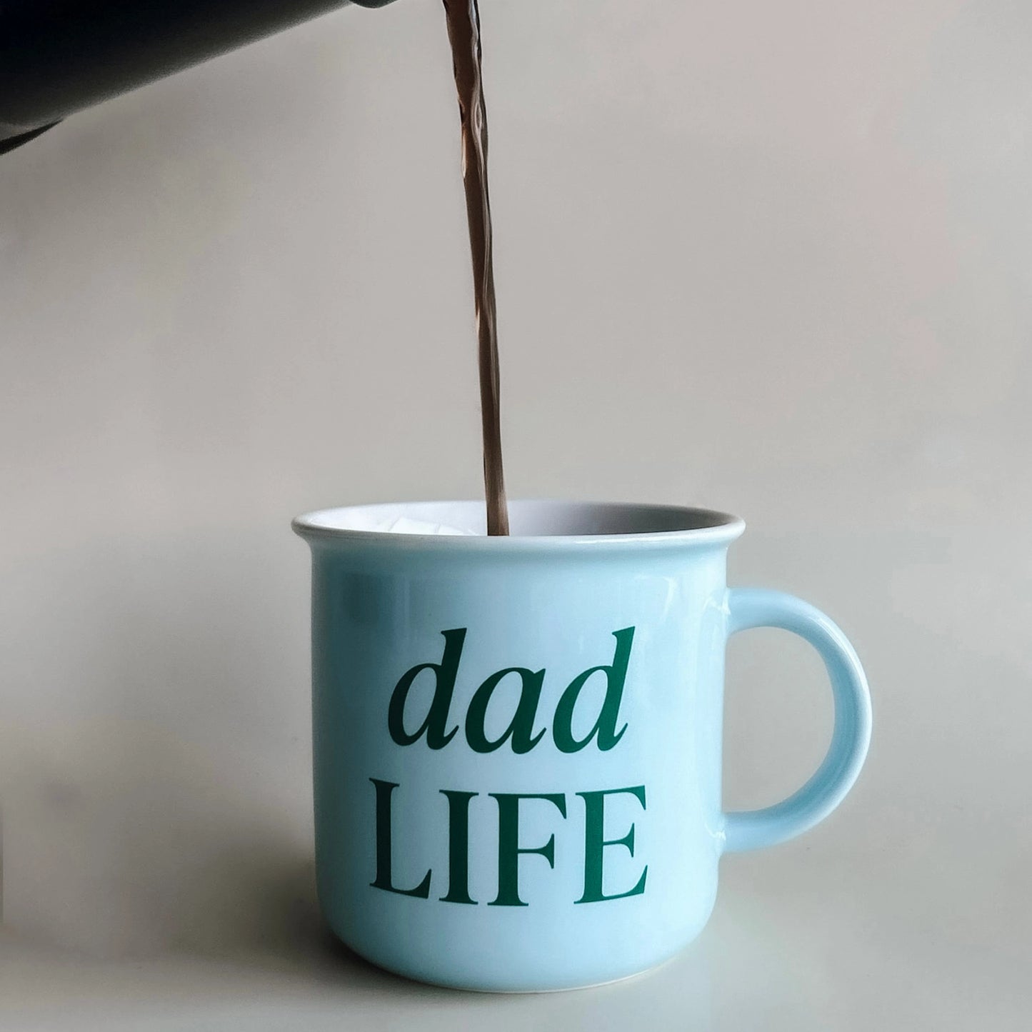 Dad Life - 11 oz Campfire Style Coffee Mug