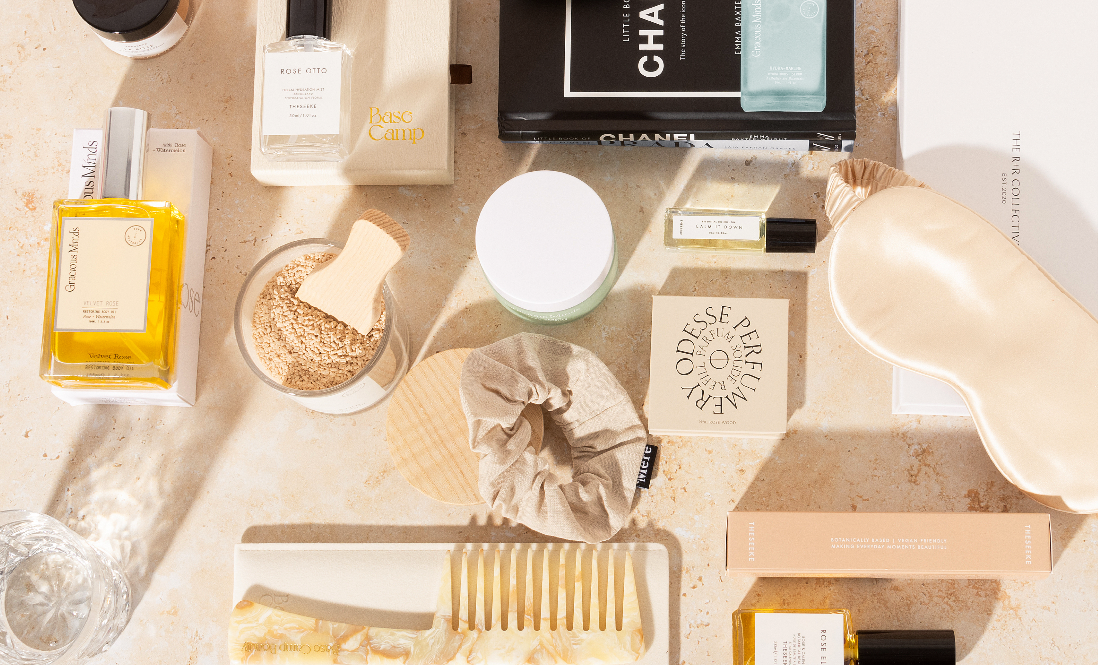 Bespoke Lane and co gift hampers image showing all gifting products