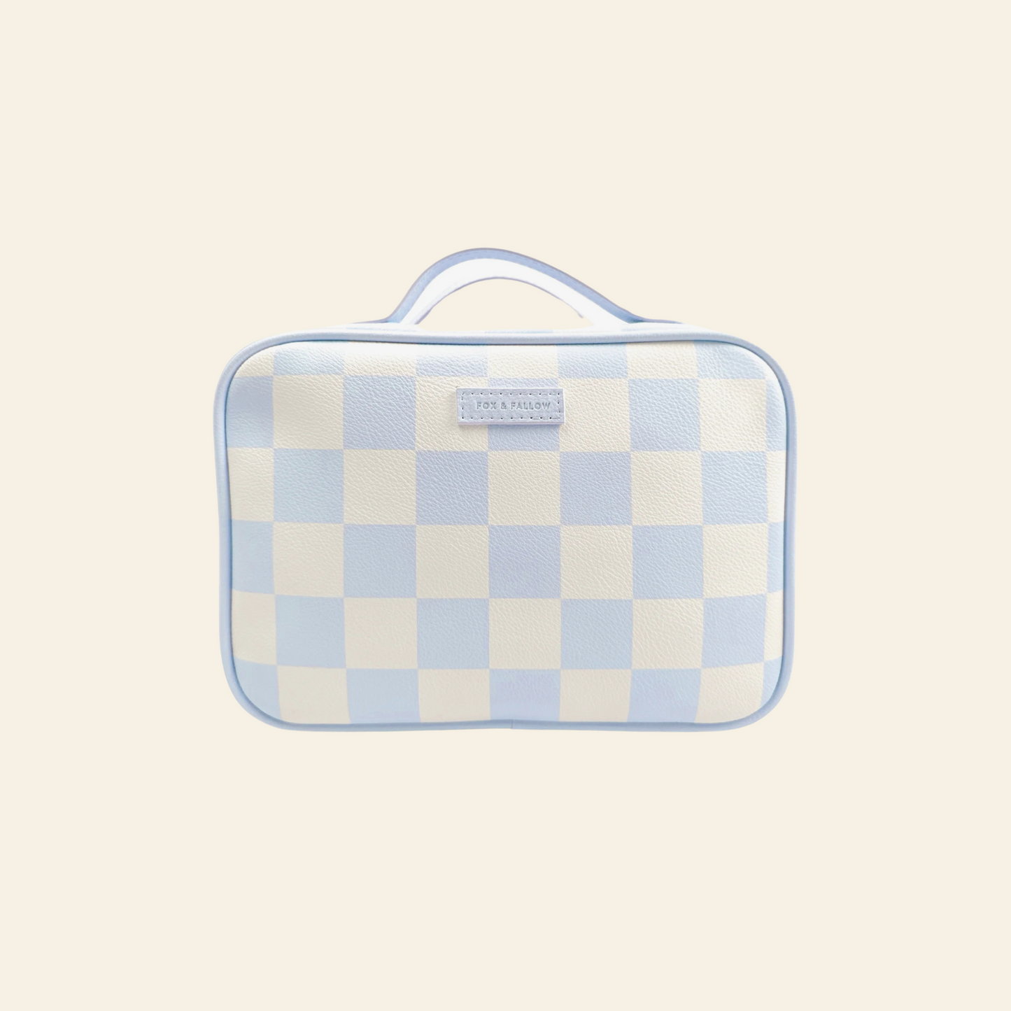 Powder Check Cosmetic Bag