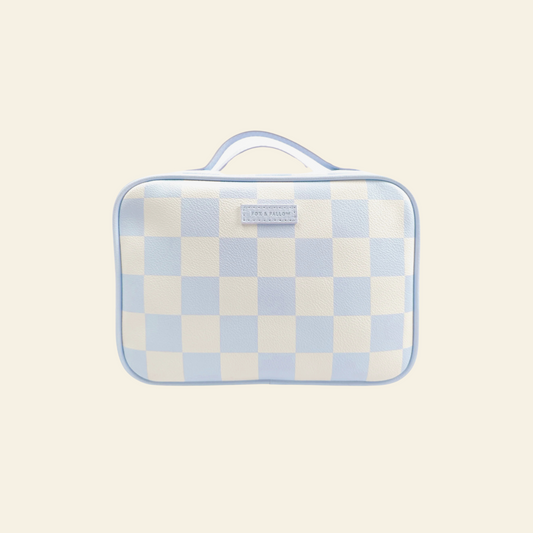 Powder Check Cosmetic Bag