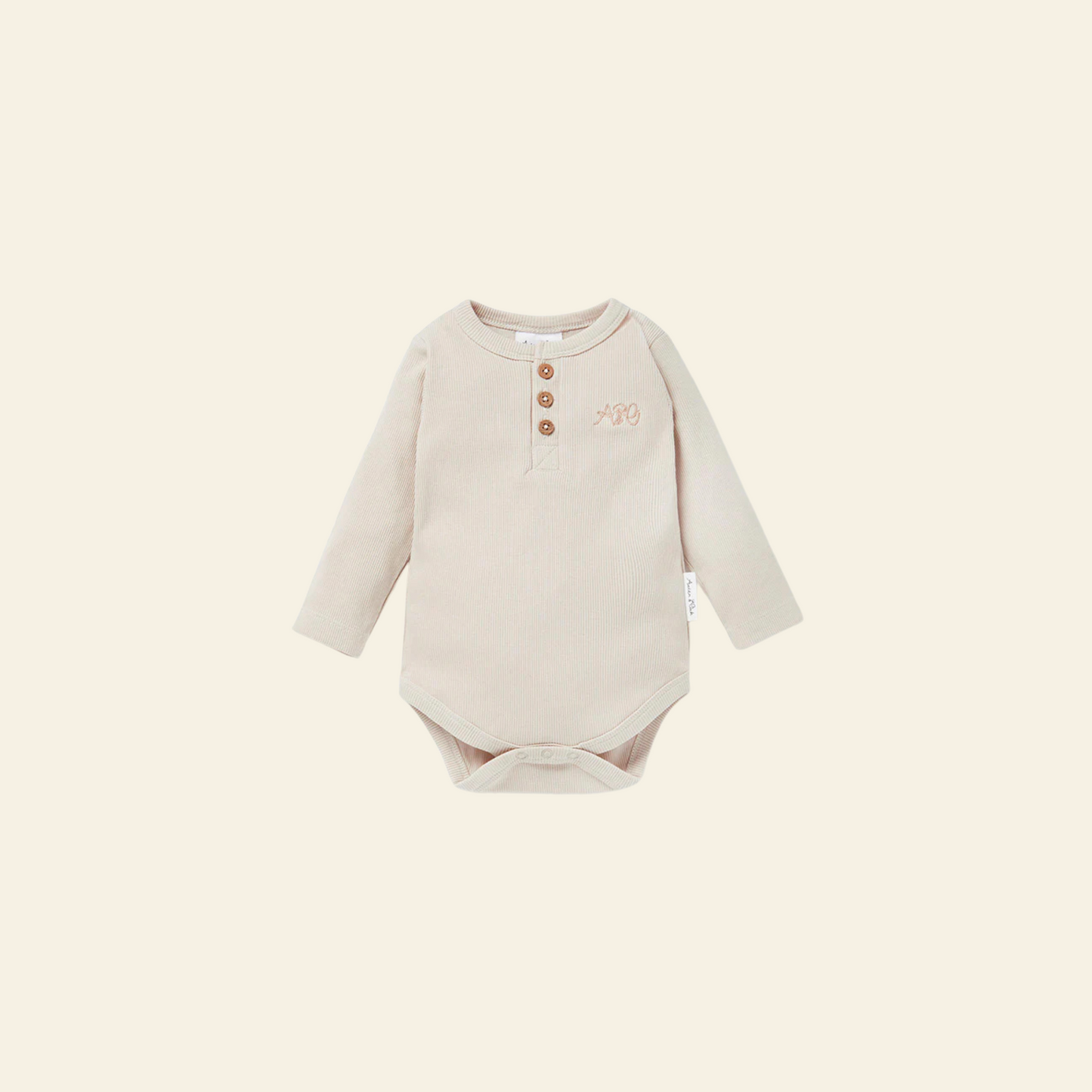 Oatmeal Rib Bodysuit