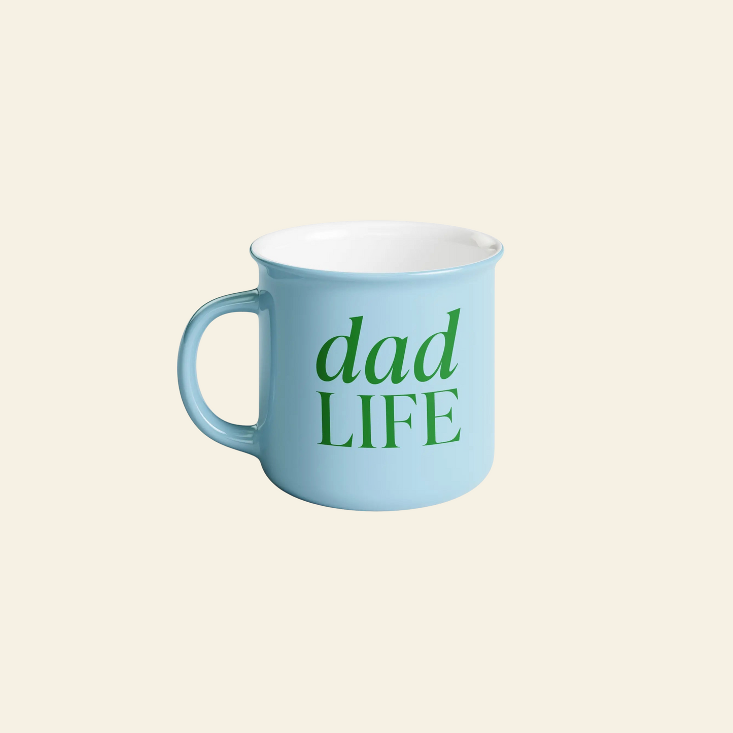 Dad Life  - 11 oz Campfire Style Coffee Mug