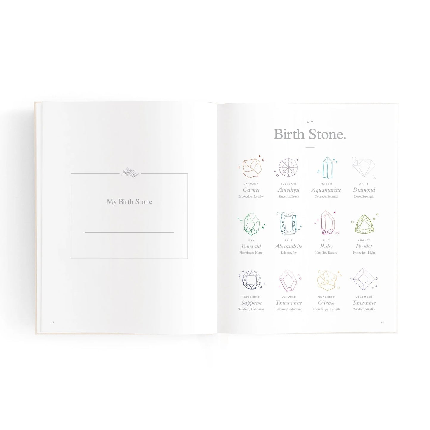 Mini Baby Book Oatmeal