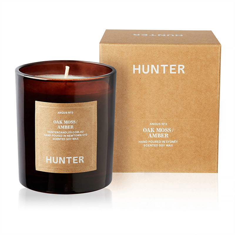 Bespoke Lane and co gift hampers Brisbane Australia Corporate Gifting delivery  amber oak moss hunter candle