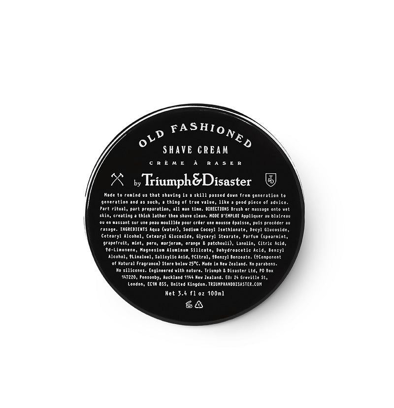 Old Fashioned Shave Cream 100ml jar