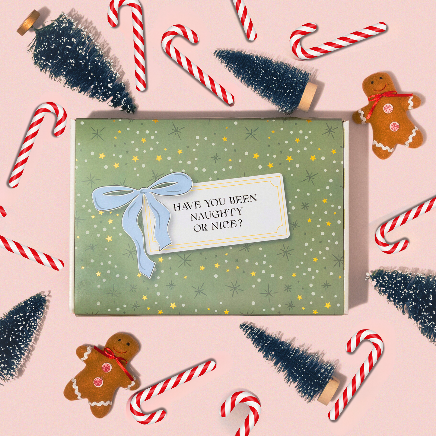 ' Naughty or Nice ' Christmas *Sleeve ONLY* (in addition to our Signature Gift Box)