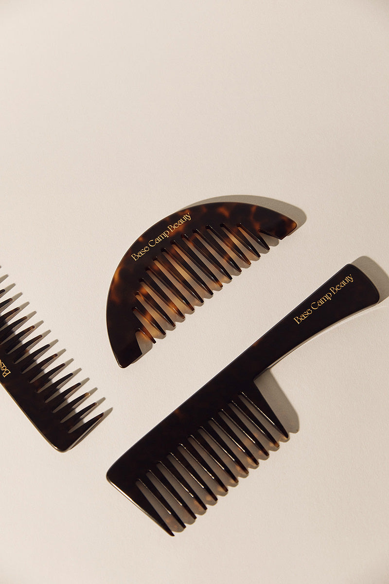Based Comb Base Camp Beauty Crescent comb: tortoise – Bespoke Lane and Co